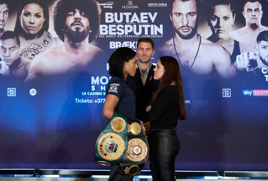 Braekhus and Bustos held their last press conference