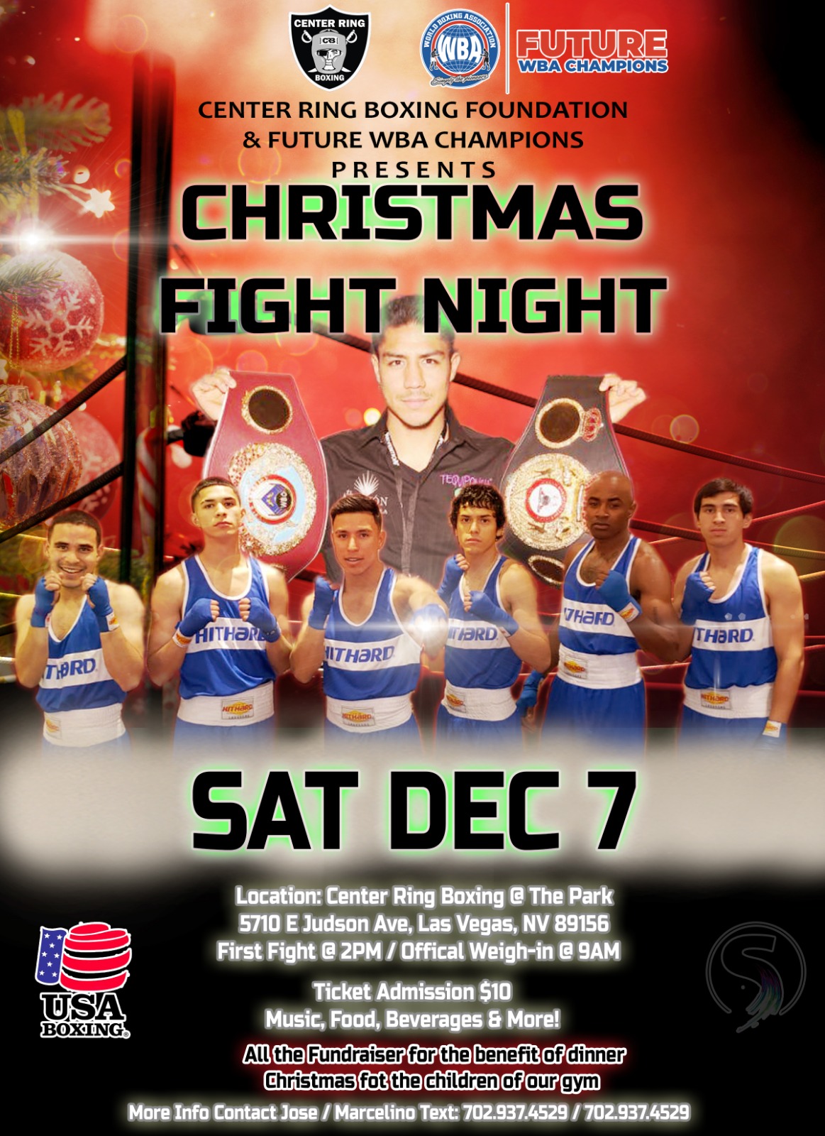 Live: Christmas Fight Night – Future WBA Champions