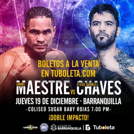 “Doble Impacto” will paralyze Barranquilla with Maestre-Chaves as main event