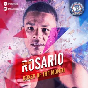 Jeison Rosario- Boxeador del mes de enero 2020
