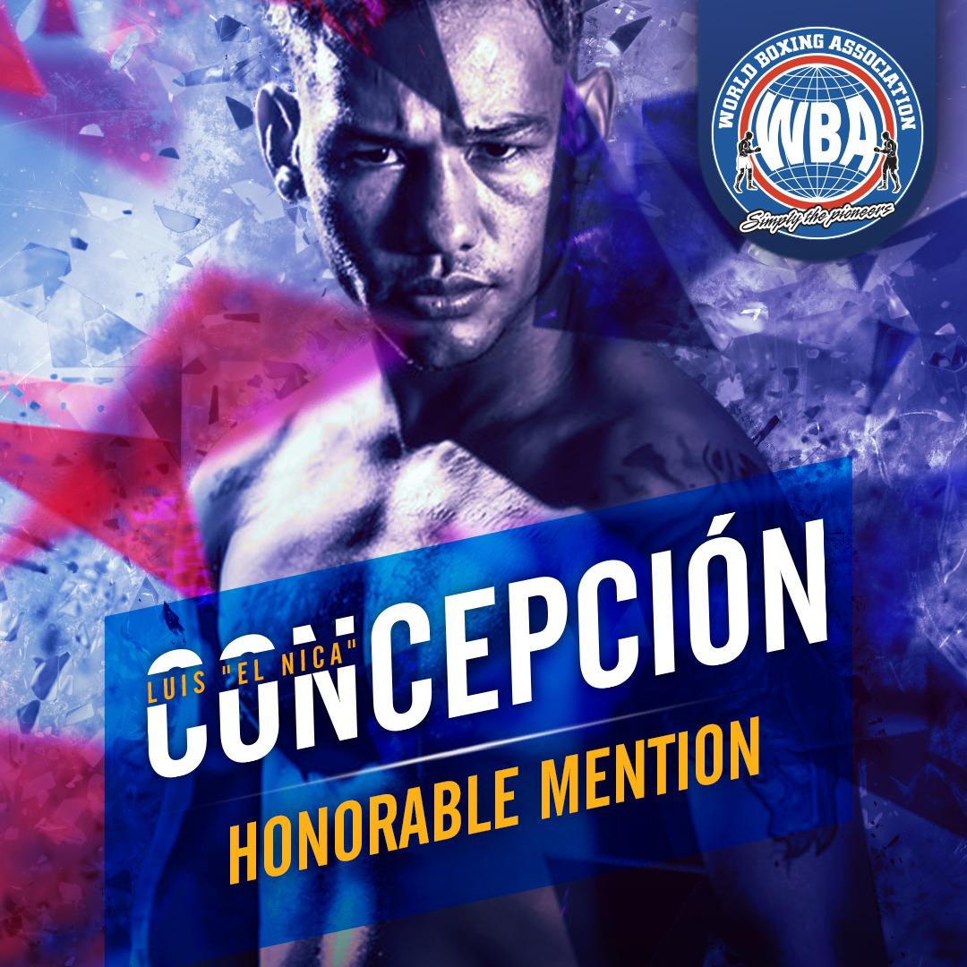 Luis Concepción– WBA Honorable Mention February 2020