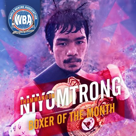 Thammanoon Niyomtrong– Boxeador del mes de Marzo 2020