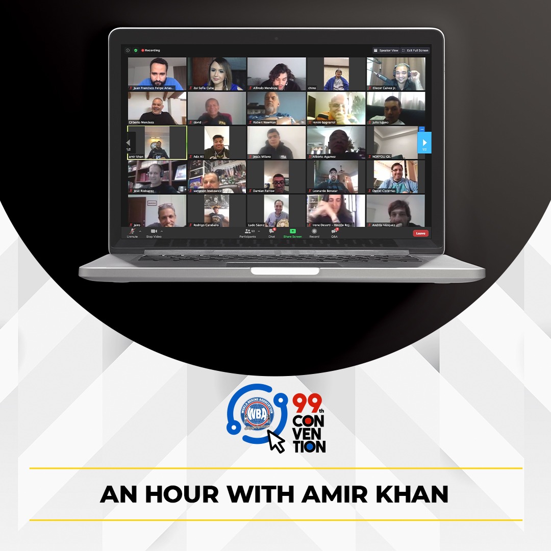 Khan compartió con los fanáticos en la Convención AMB