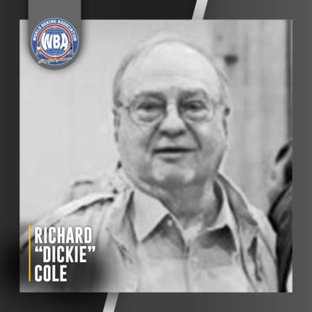 The WBA mourns the death of "Dickie" Cole