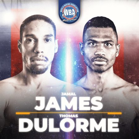 James-Dulorme to fight for the WBA Interim Welterweight title on Saturday