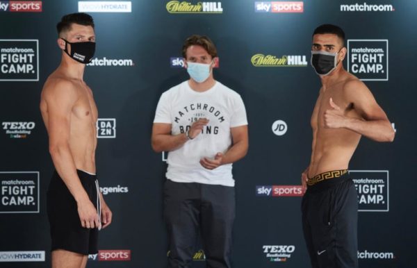 Conway and Mansouri made weight for this Friday