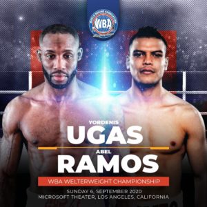 Ugás and Ramos held their press conference before their fight on Sunday
