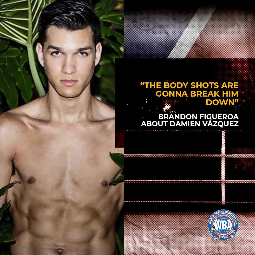 Brandon Figueroa on Damien Vazquez: “The body shots are gonna break him down”