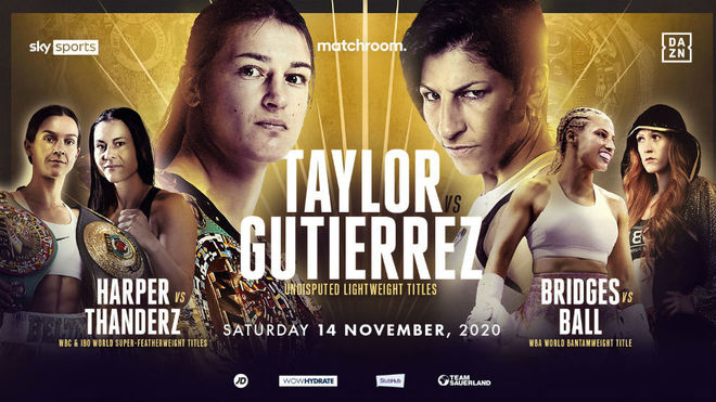 Taylor-Gutierrez will fight for the unified belts at Wembley