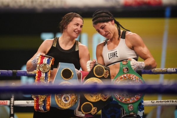Katie Taylor defeated Gutierrez and reached nine title defenses