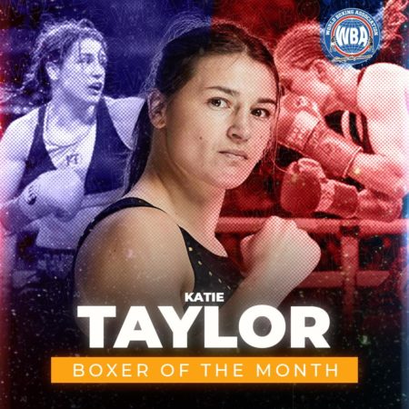 Katie Taylor is WBA Female Boxer of the Month