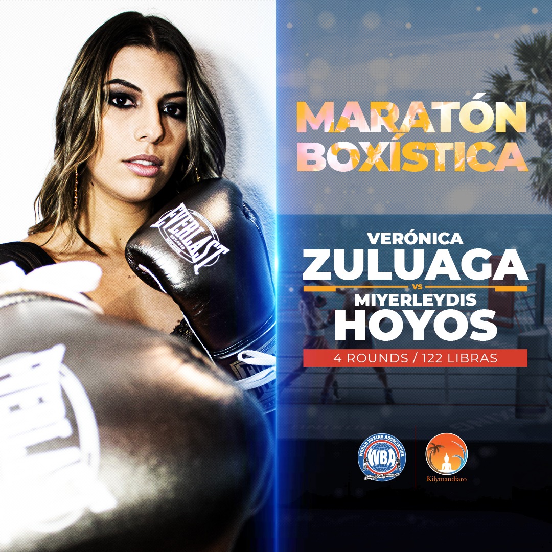 Female boxing at “Maratón Boxística”