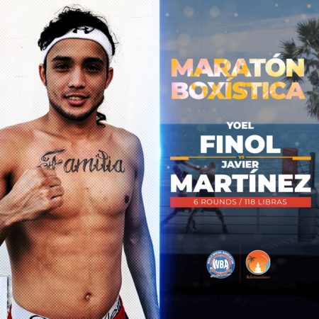 Finol will have another test vs. Martínez at the “Maratón Boxística”