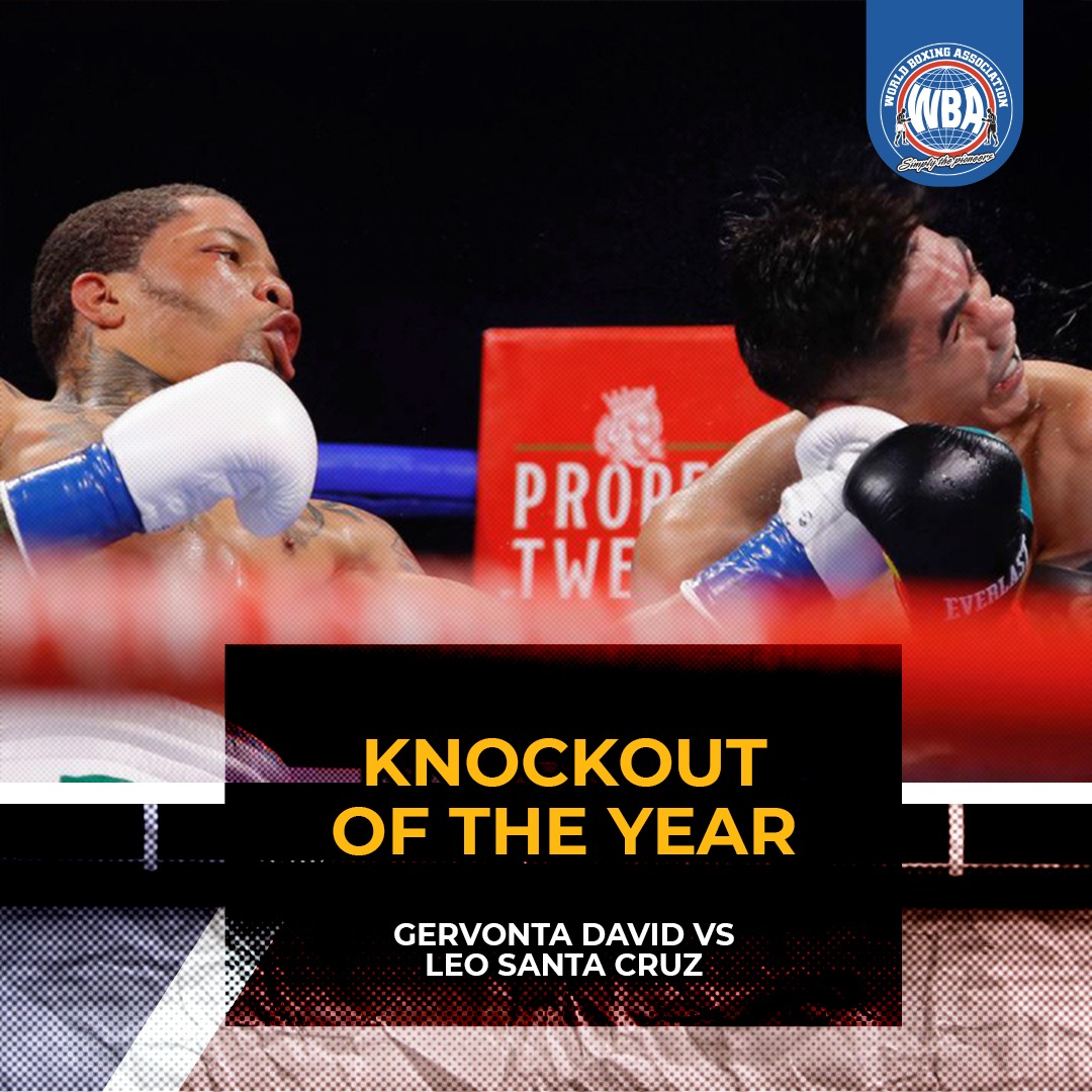 Gervonta-Santa Cruz was the Fight of the Year and the KO of the Year