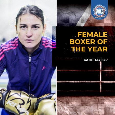 WBA names Katie Taylor Female Boxer of the Year