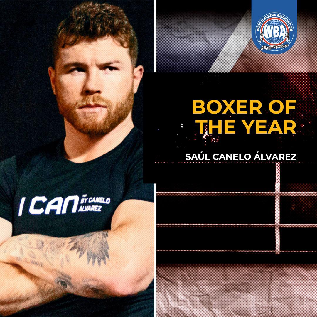 Canelo Álvarez es el Boxeador del año 2020 para la AMB