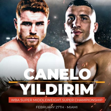 Canelo returns on February 27 against Yildirim