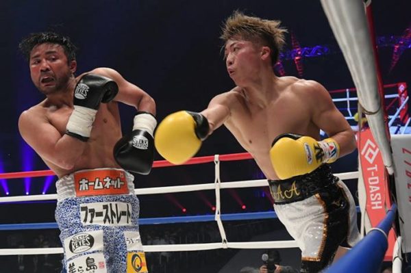 Inoue put on a show at "Legends" charity event