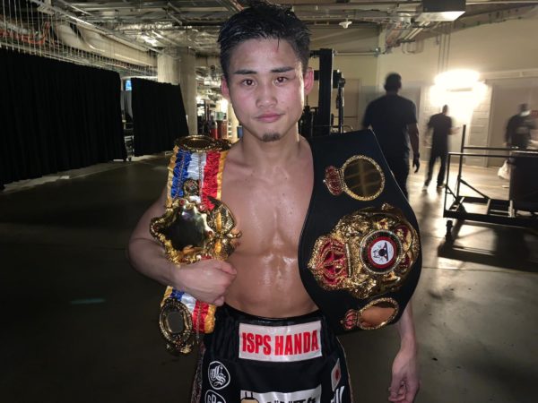 Kyoguchi retained his WBA title on his US debut