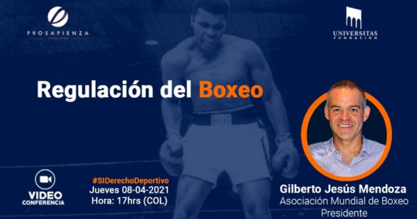 Gilberto Jesus Mendoza will be a speaker at the "Boxing Regulation" conference