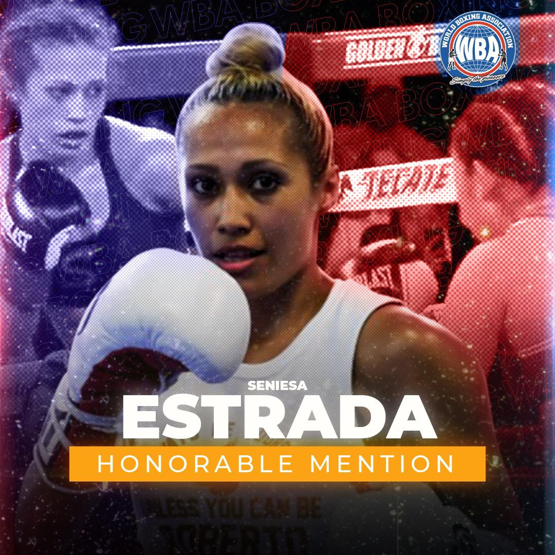 Seniesa Estrada -WBA Honorable Mention- March 2021