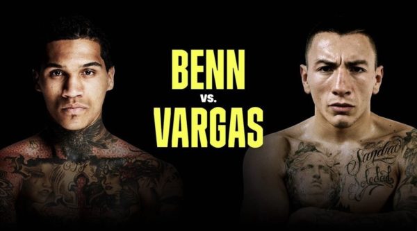 Benn will defend his WBA-Continental belt against Vargas this Saturday