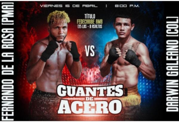 De La Rosa and Galeano will fight for the WBA-Fedecaribe belt on Friday