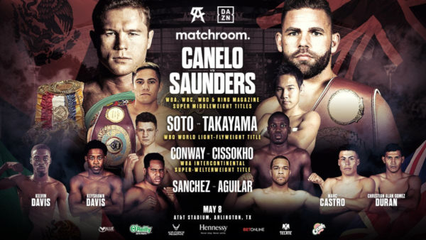 Soto, Sanchez, and Conway lead Canelo-Saunders undercard