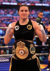 Taylor will defend her WBA crown against Jonas on Saturday