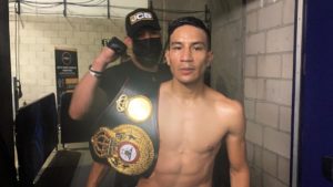 El zurdito Ramírez es el nuevo campeón interino pluma WBA
