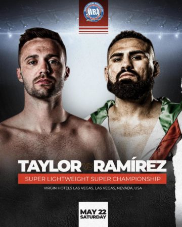 Taylor-Ramírez to fight for the Super Lightweight throne