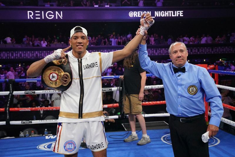 Morrell defended his WBA championship with a big knockout over Cazares