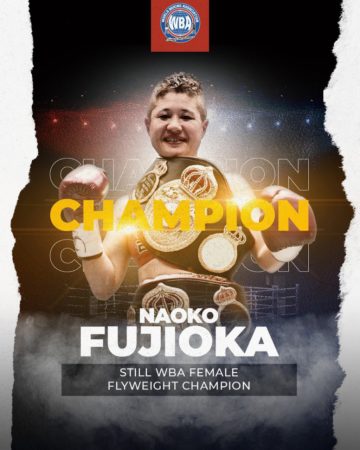 Fujioka retained her WBA belt with a great victory over Urbina