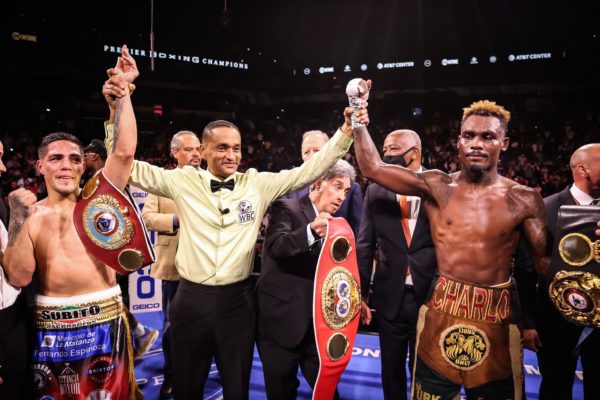 Charlo drew with Castaño and retained his WBA Super Championship