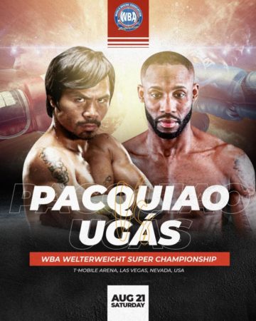 Fight week: Pacquiao-Ugas for the WBA Super Championship this Saturday