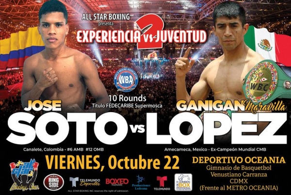 Soto-Lopez in a battle of youth vs. experience for Fedecentro belt