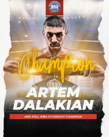 Dalakian retains his WBA flyweight crown with knockout over Concepcion