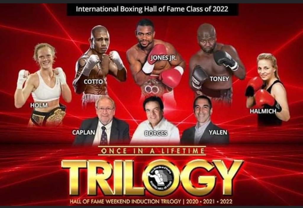 Cotto, Jones Jr. and Toney into Boxing Hall of Fame
