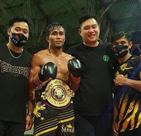 Dave Apolinario se enfrenta a Kinaadman este lunes en Filipinas