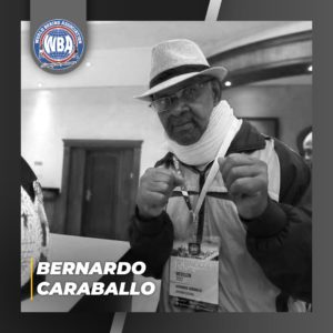 WBA mourns the passing of Bernardo Caraballo World Boxing Association