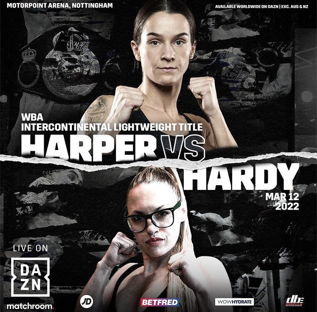 Harper vs. Hardy: duelo ligero de potencias femeninas