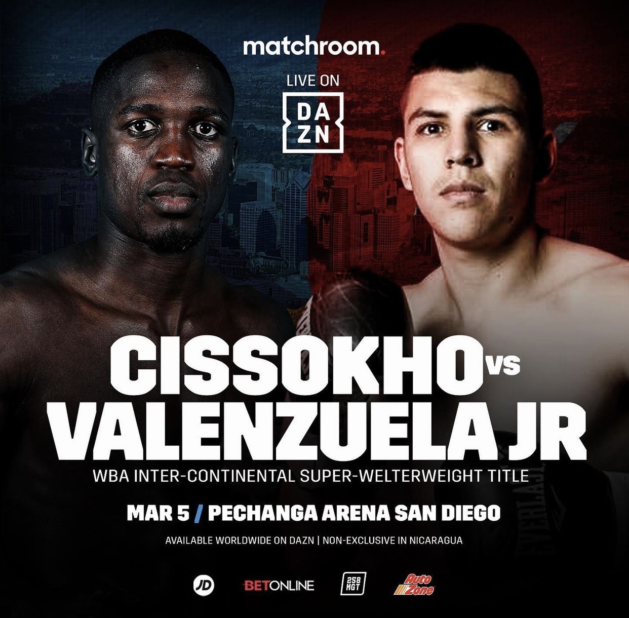 Cissokho defends WBA Intercontinental belt against Valenzuela in San Diego