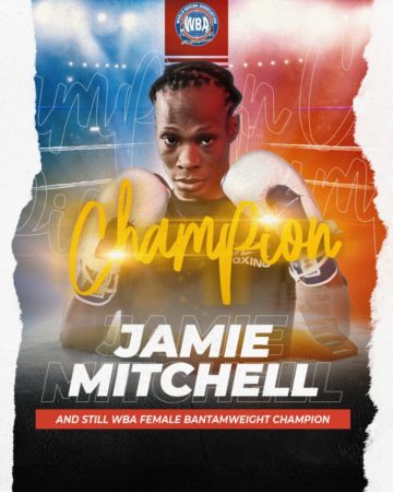 Jamie Mitchell demolished Skelly and defended his WBA world belt