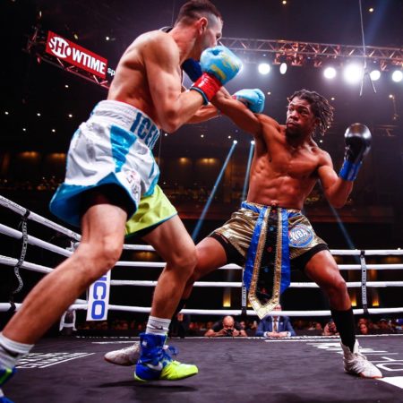 Russell wins WBA Continental Americas title in Las Vegas 