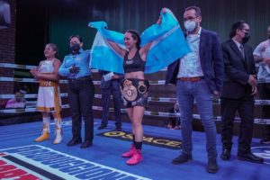 Villarino retained her Gold crown against Vivanco 