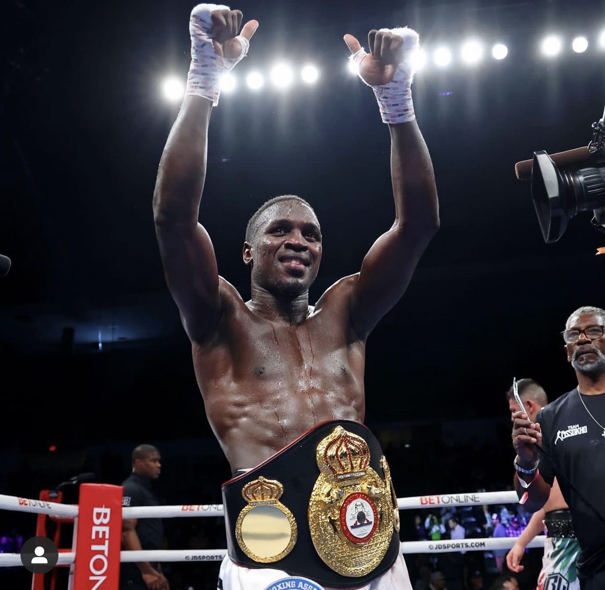 Cissokho retained his WBA regional title after a great performance 