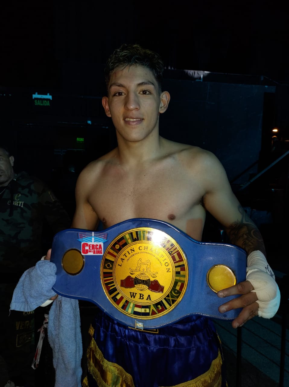 Pablo Corzo conquered the Fedelatin super middleweight title