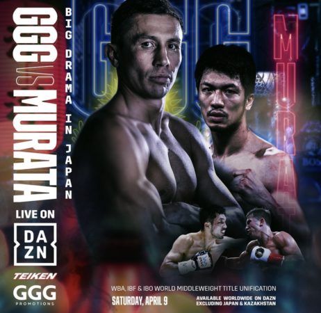 Semana de pelea: Murata-Golovkin el sábado en Saitama