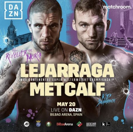 Lejarraga-Metcalf in Bilbao for the WBA Continental belt