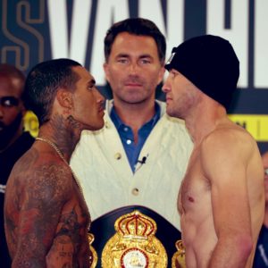 Benn and Van Heerden ready and on weight in Manchester 